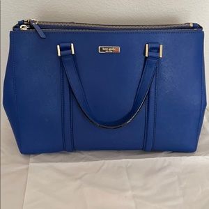 Royal blue Kate Spade bag